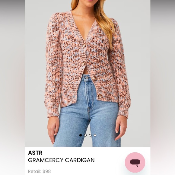 Astr Sweaters - Gramercy Cardigan from ASTR - Size M